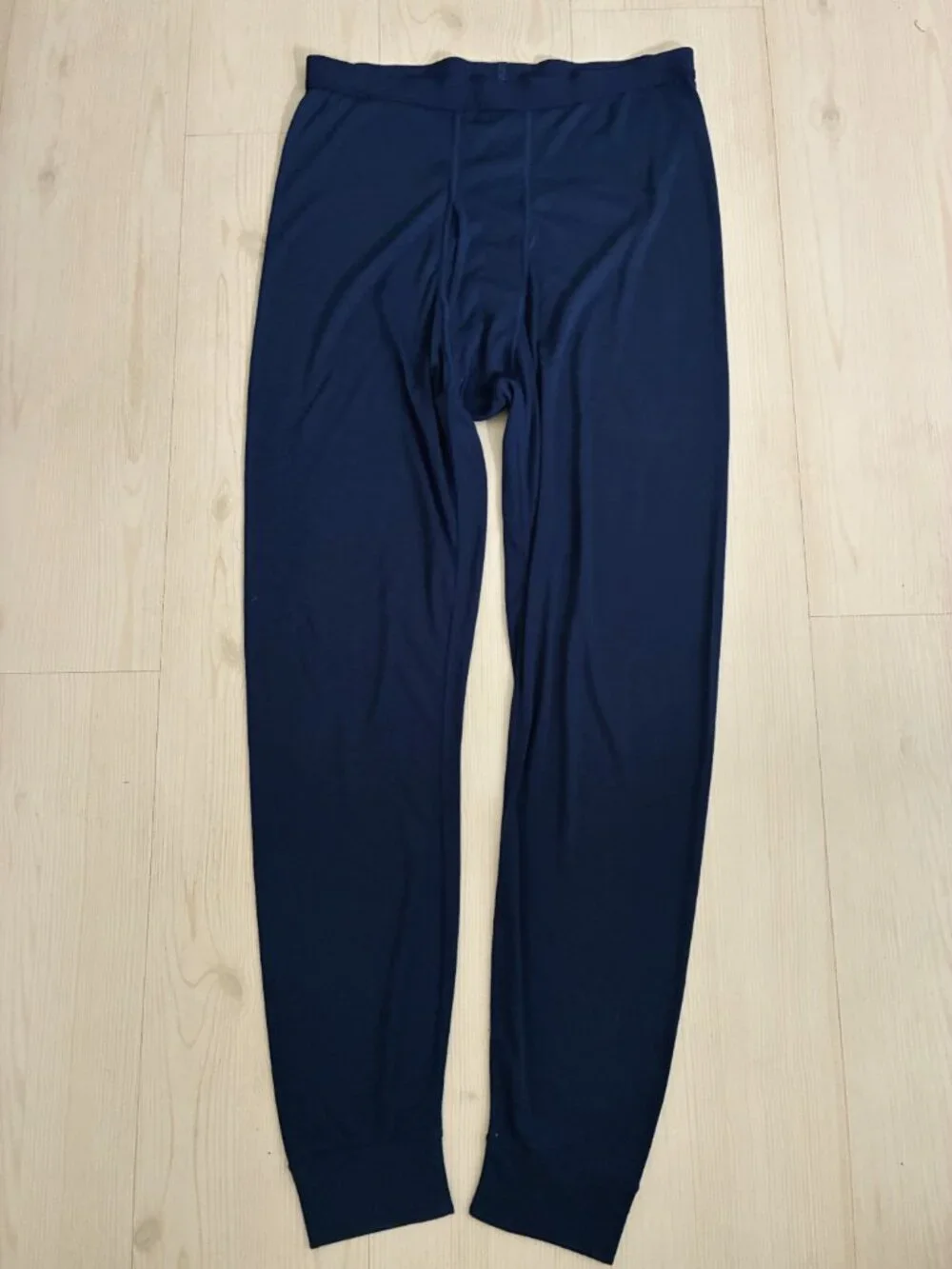 Patagonia 44801 Men's Capilene Base Layer Pants Navy Blue Vintage Medium M 16x32